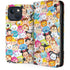 Disney Tsum Tsum Animated Characters iPhone 15 Plus Folio Case