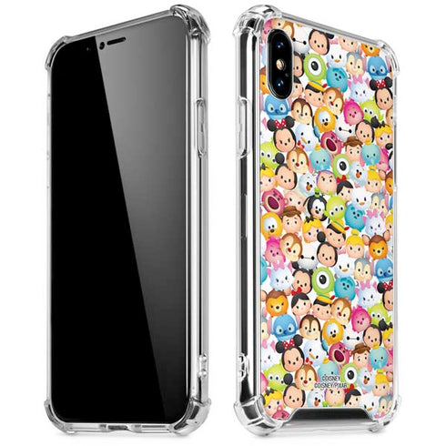 Disney Tsum Tsum Animated Characters iPhone XS Max Clear Case