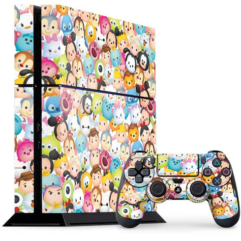 Disney Tsum Tsum Animated Characters PS4 Console and Controller Bundle Skin
