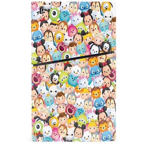 Disney Tsum Tsum Animated Characters PS5 Slim Digital Edition Bundle Skin