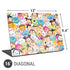 Disney Tsum Tsum Animated Characters Universal Laptop 16in (13 x 9.4in) Skin
