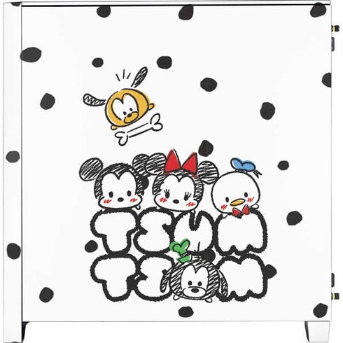 Disney Tsum Tsum Characters Art Corsair 4000D Tempered Glass Mid-Tower ATX Case Skin