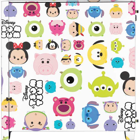 Disney Tsum Tsum Disney Characters Corsair 4000D Tempered Glass Mid-Tower ATX Case Skin