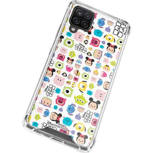 Disney Tsum Tsum Disney Characters Galaxy A12 Clear Case