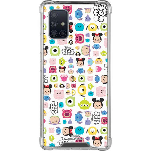 Disney Tsum Tsum Disney Characters Galaxy A71 5G Clear Case