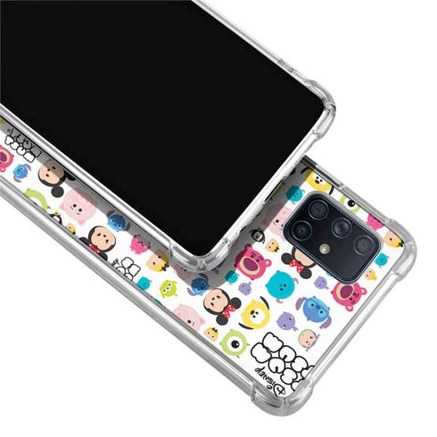Disney Tsum Tsum Disney Characters Galaxy A71 5G Clear Case