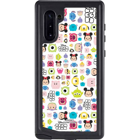 Disney Tsum Tsum Disney Characters Galaxy Note 10 Waterproof Case
