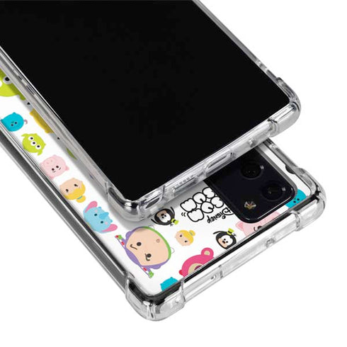 Disney Tsum Tsum Disney Characters Galaxy Note20 5G Clear Case