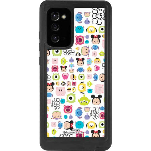 Disney Tsum Tsum Disney Characters Galaxy Note20 5G Waterproof Case