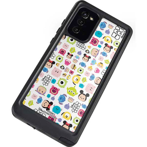 Disney Tsum Tsum Disney Characters Galaxy Note20 5G Waterproof Case