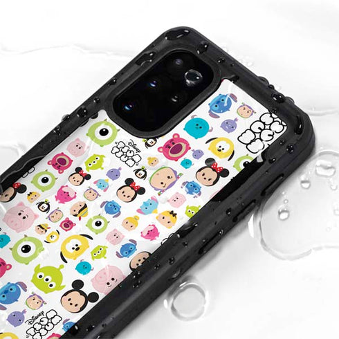 Disney Tsum Tsum Disney Characters Galaxy S20 Plus Waterproof Case