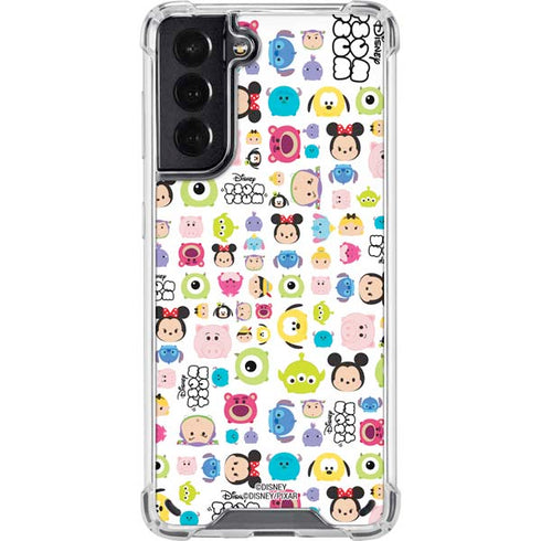 Disney Tsum Tsum Disney Characters Galaxy S21 5G Clear Case