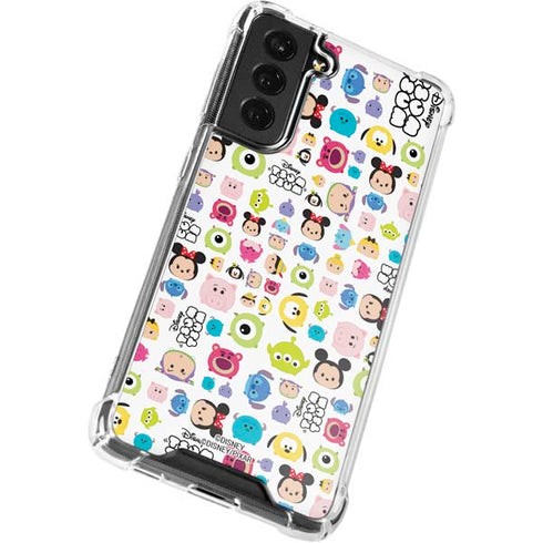 Disney Tsum Tsum Disney Characters Galaxy S21 FE Clear Case