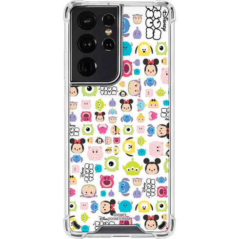 Disney Tsum Tsum Disney Characters Galaxy S21 Ultra 5G Clear Case