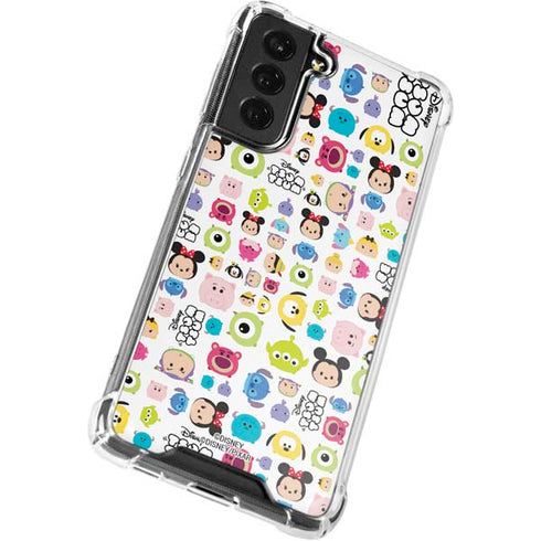 Disney Tsum Tsum Disney Characters Galaxy S22 Plus Clear Case