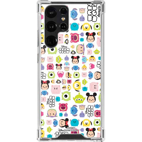 Disney Tsum Tsum Disney Characters Galaxy S22 Ultra Clear Case
