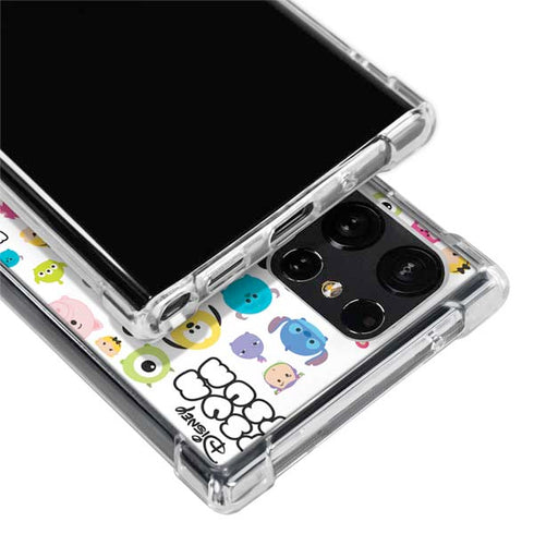 Disney Tsum Tsum Disney Characters Galaxy S22 Ultra Clear Case