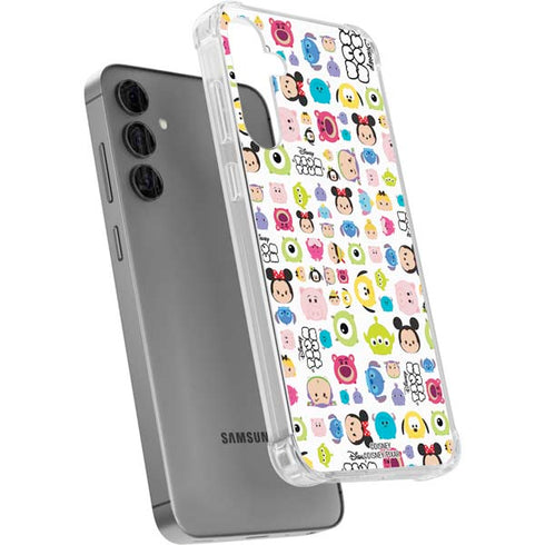 Disney Tsum Tsum Disney Characters Galaxy S24 Plus Clear Case