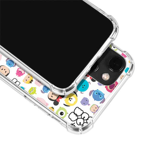 Disney Tsum Tsum Disney Characters iPhone 14 Plus Clear Case