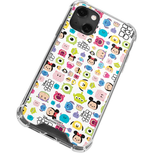 Disney Tsum Tsum Disney Characters iPhone 14 Plus Clear Case