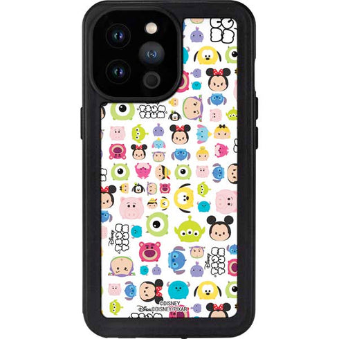 Disney Tsum Tsum Disney Characters iPhone 14 Pro Max Waterproof Case
