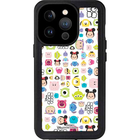 Disney Tsum Tsum Disney Characters iPhone 14 Pro Waterproof Case