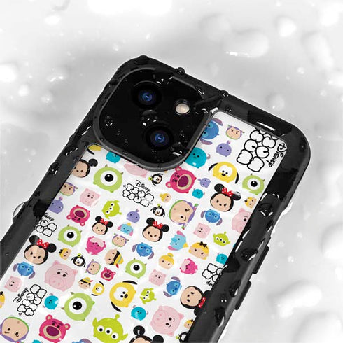 Disney Tsum Tsum Disney Characters iPhone 15 Waterproof Case