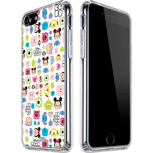 Disney Tsum Tsum Disney Characters iPhone SE (2nd & 3rd Gen) Clear Case