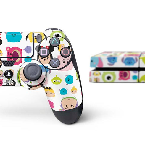 Disney Tsum Tsum Disney Characters PS4 Console and Controller Bundle Skin