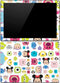 Disney Tsum Tsum Disney Characters Surface Pro (2017) Skin