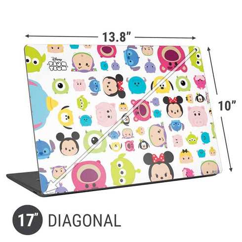 Disney Tsum Tsum Disney Characters Universal Laptop 17in (13.8 x 10in) Skin