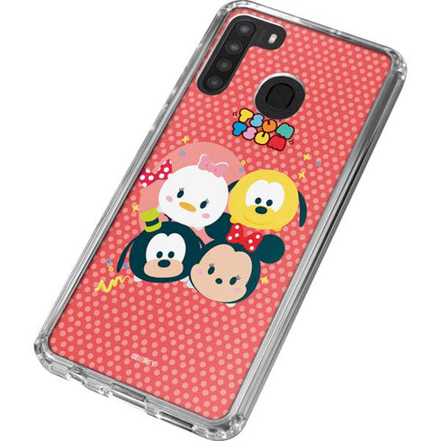 Disney Tsum Tsum Disney Friends Galaxy A21 Clear Case