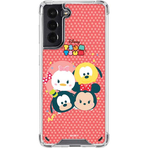 Disney Tsum Tsum Disney Friends Galaxy S21 5G Clear Case