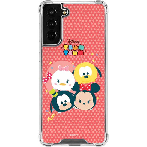 Disney Tsum Tsum Disney Friends Galaxy S21 FE Clear Case