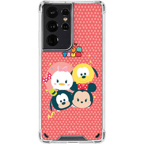 Disney Tsum Tsum Disney Friends Galaxy S21 Ultra 5G Clear Case