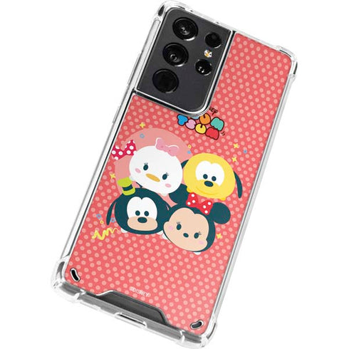 Disney Tsum Tsum Disney Friends Galaxy S21 Ultra 5G Clear Case