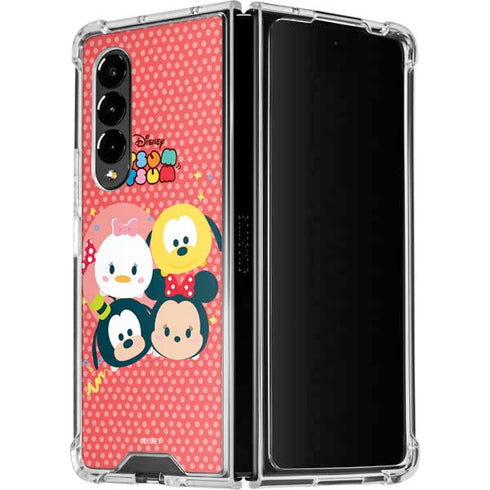 Disney Tsum Tsum Disney Friends Galaxy Z Fold4 5G Clear Case
