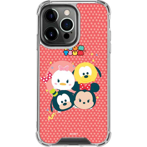 Disney Tsum Tsum Disney Friends iPhone 15 Pro Clear Case
