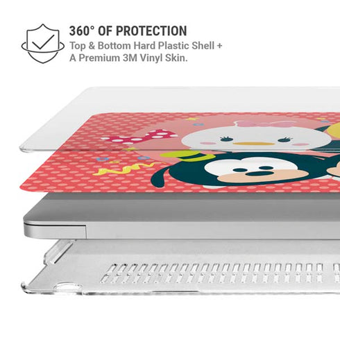 Disney Tsum Tsum Disney Friends MacBook Pro 16in (2019-20) Case plus Skin