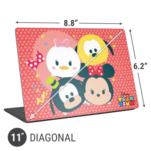 Disney Tsum Tsum Disney Friends Universal Laptop 11in (8.8 x 6.2in) Skin