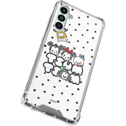 Disney Tsum Tsum Characters Art Galaxy A15 5G Clear Case