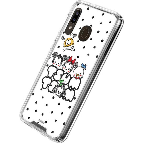 Disney Tsum Tsum Characters Art Galaxy A30 Clear Case