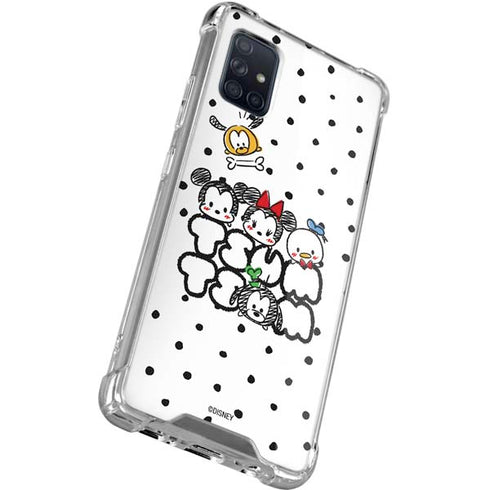 Disney Tsum Tsum Characters Art Galaxy A51 5G Clear Case