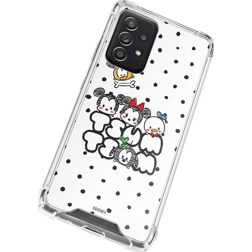 Disney Tsum Tsum Characters Art Galaxy A52 5G Clear Case