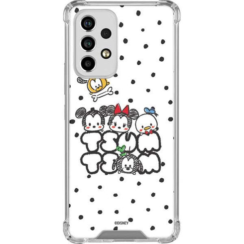 Disney Tsum Tsum Characters Art Galaxy A53 5G Clear Case