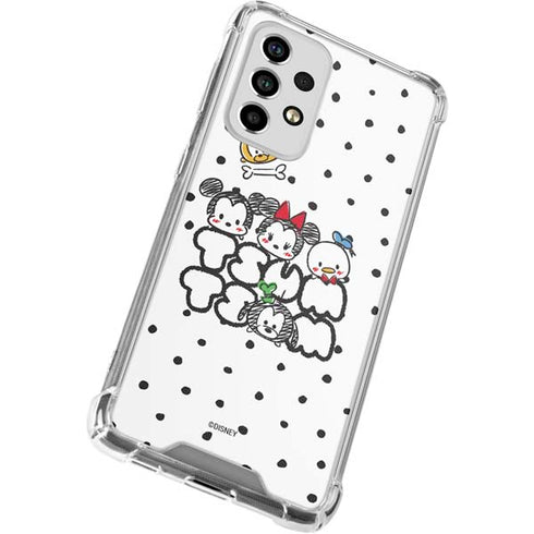 Disney Tsum Tsum Characters Art Galaxy A53 5G Clear Case