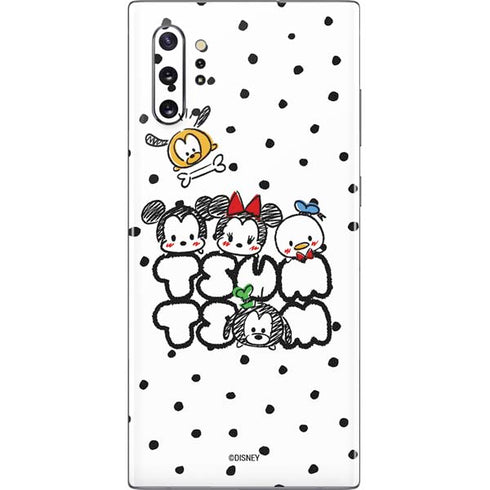 Disney Tsum Tsum Characters Art Galaxy Note 10 Plus Skin