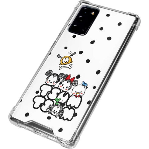 Disney Tsum Tsum Characters Art Galaxy Note20 5G Clear Case