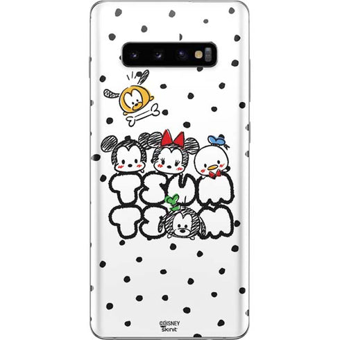 Disney Tsum Tsum Characters Art Galaxy S10 Plus Skin
