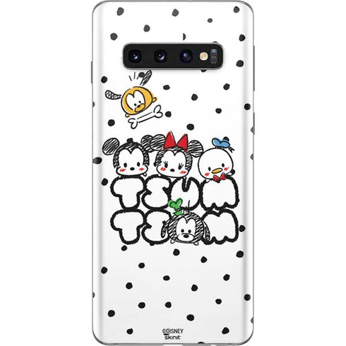 Disney Tsum Tsum Characters Art Galaxy S10 Skin